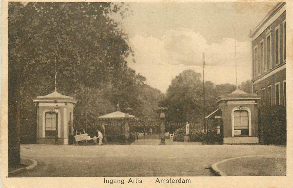 701-318-027 Amsterdam Artis, Verzenden, Voor 1920, Noord-Holland