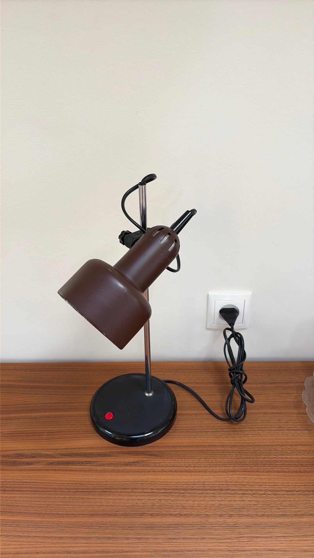 Vintage bureaulamp spotlamp, Bureaulamp, Gebruikt, Vintage, Ophalen of Verzenden