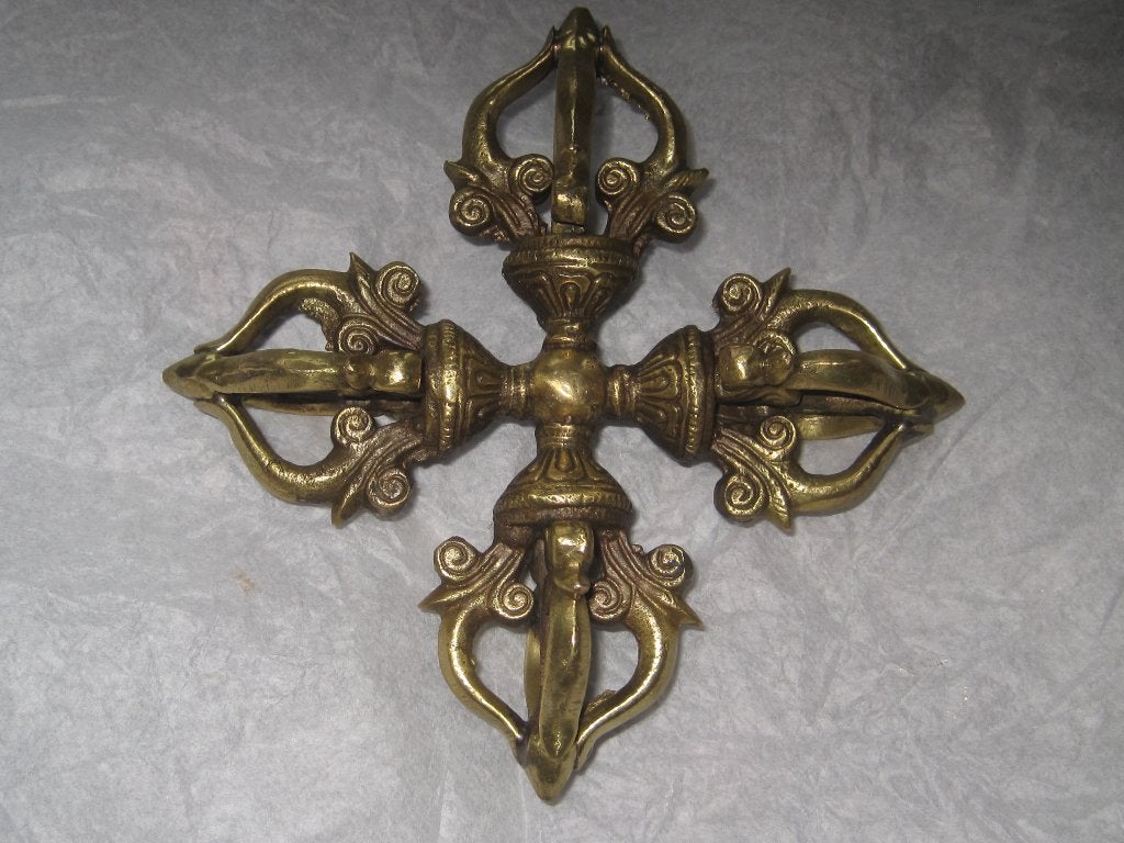 Dubbele dorje of kruis vajra, Antiek en Kunst, Ophalen