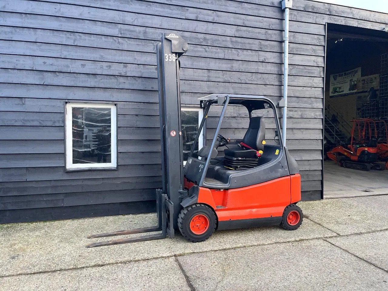 Linde E30S Triplo 7 meter, 3000 tot 4000 kg, Overige aandrijving, Heftruck, Linde