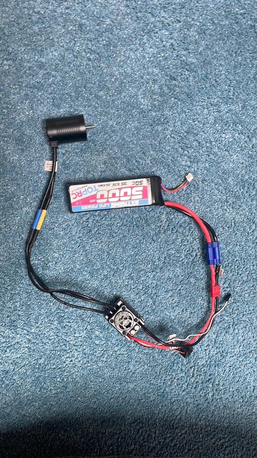 Absima RC Motor+ESC en 3S Lipo, Elektro, Nieuw, Ophalen of Verzenden, Schaal 1:10