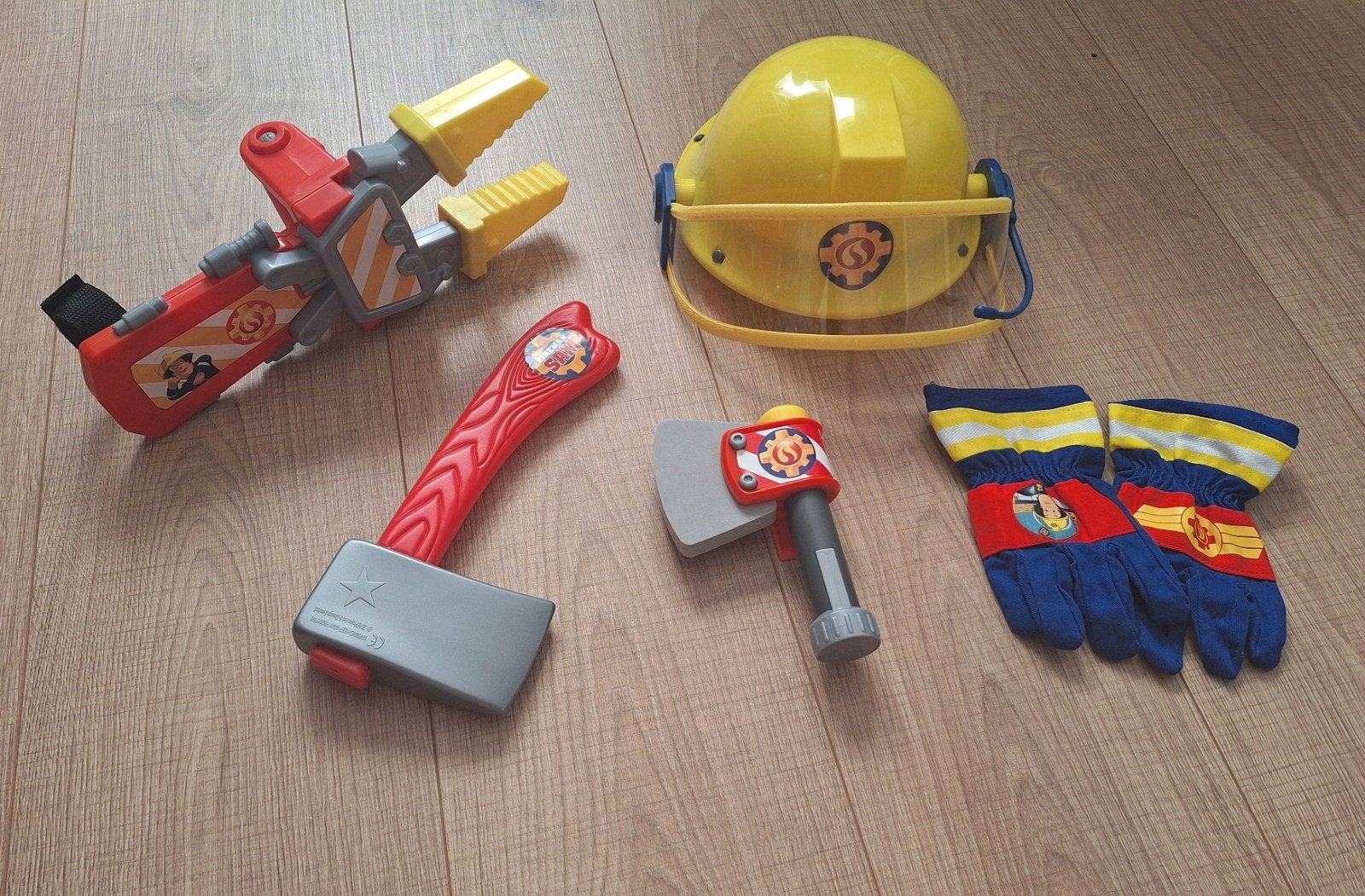 Brandweerman Sam Tool set ZGAN, Kinderen en Baby's, Speelgoed | Actiefiguren, Verzenden, Zo goed als nieuw