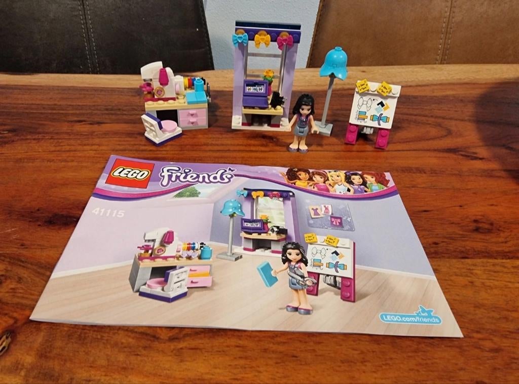 LEGO Friends 41115 Emma's atelier, Compleet, Lego, Friends, Ophalen of Verzenden