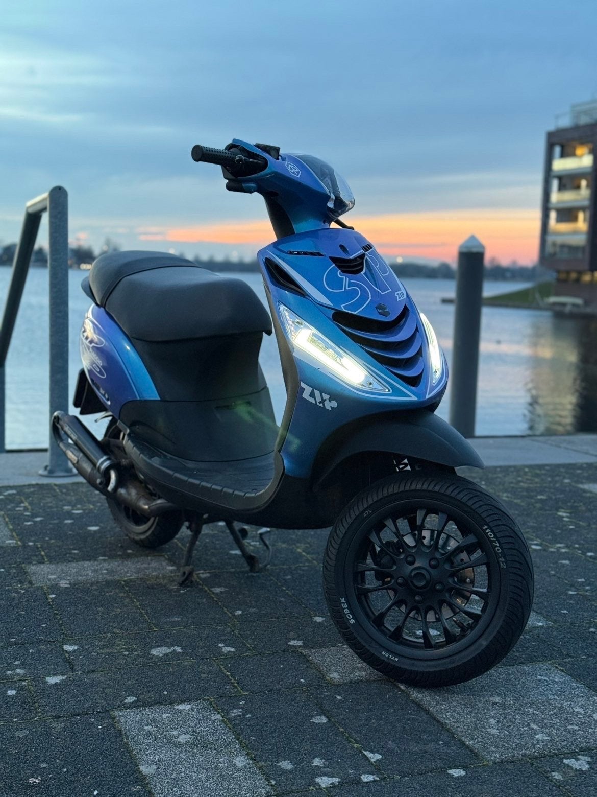 Zip 70cc 2t, Tweetakt, Gebruikt, Maximaal 45 km/u, Zip