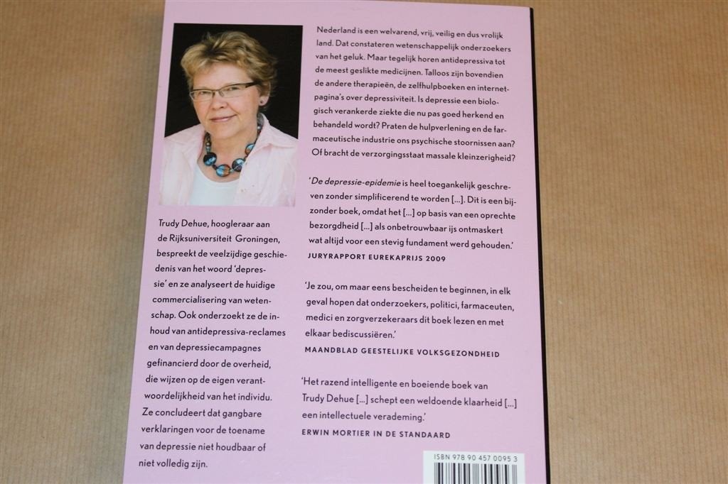 De Depressie-Epidemie — De Waarheid over Antidepressiva, Ophalen of Verzenden, Gelezen, Overige onderwerpen, Achtergrond en Informatie