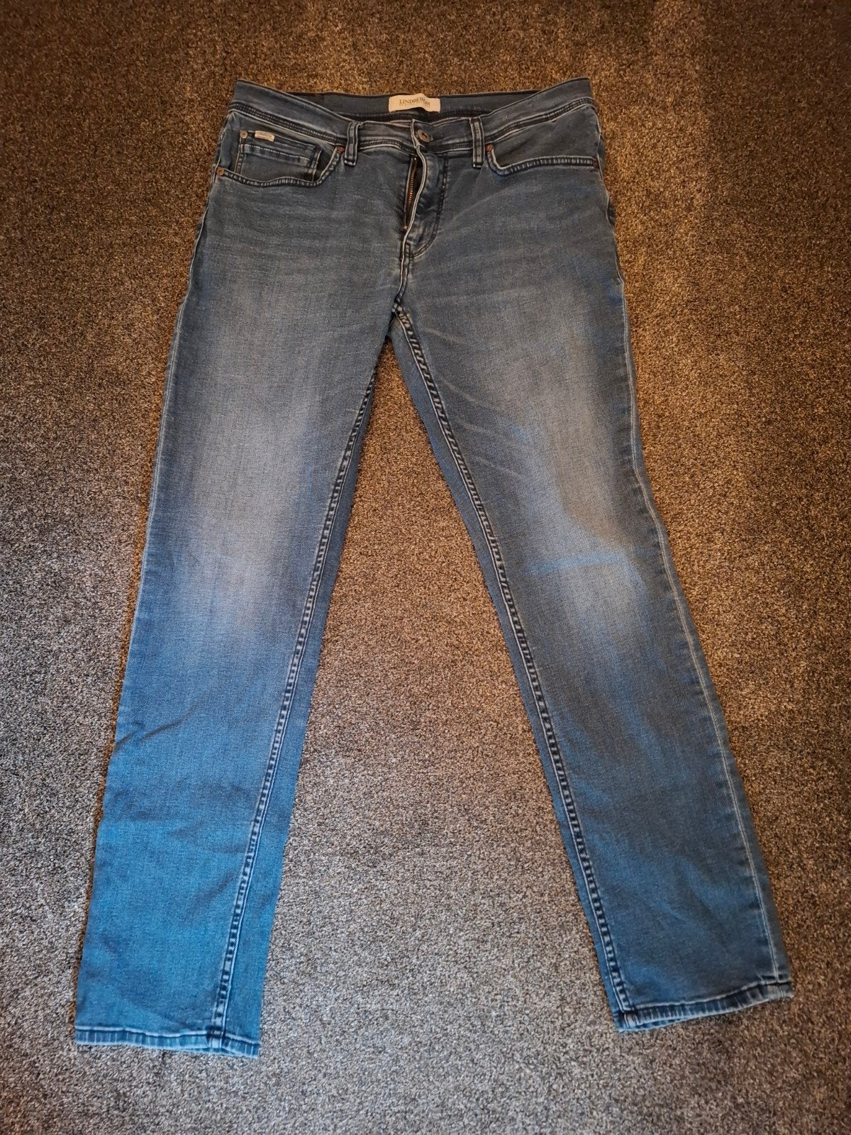 Lindbergh spijkerbroek, Ophalen, Blauw, W33 - W34 (confectie 48/50), Lindbergh