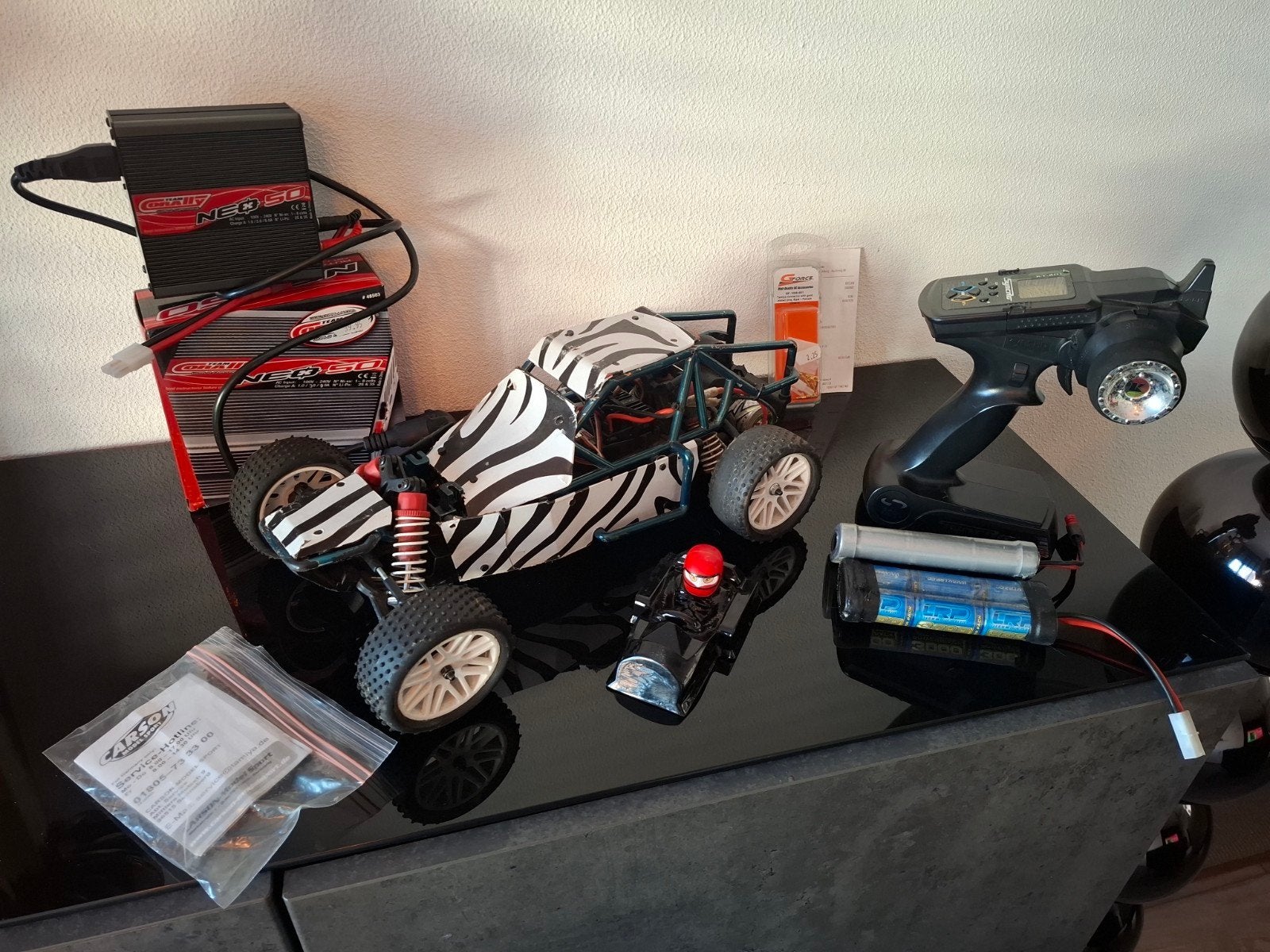 Kyosho Offroad Buggy Complete Set - Klaar om te rijden!, Elektro, Gebruikt, Auto offroad, Ophalen of Verzenden