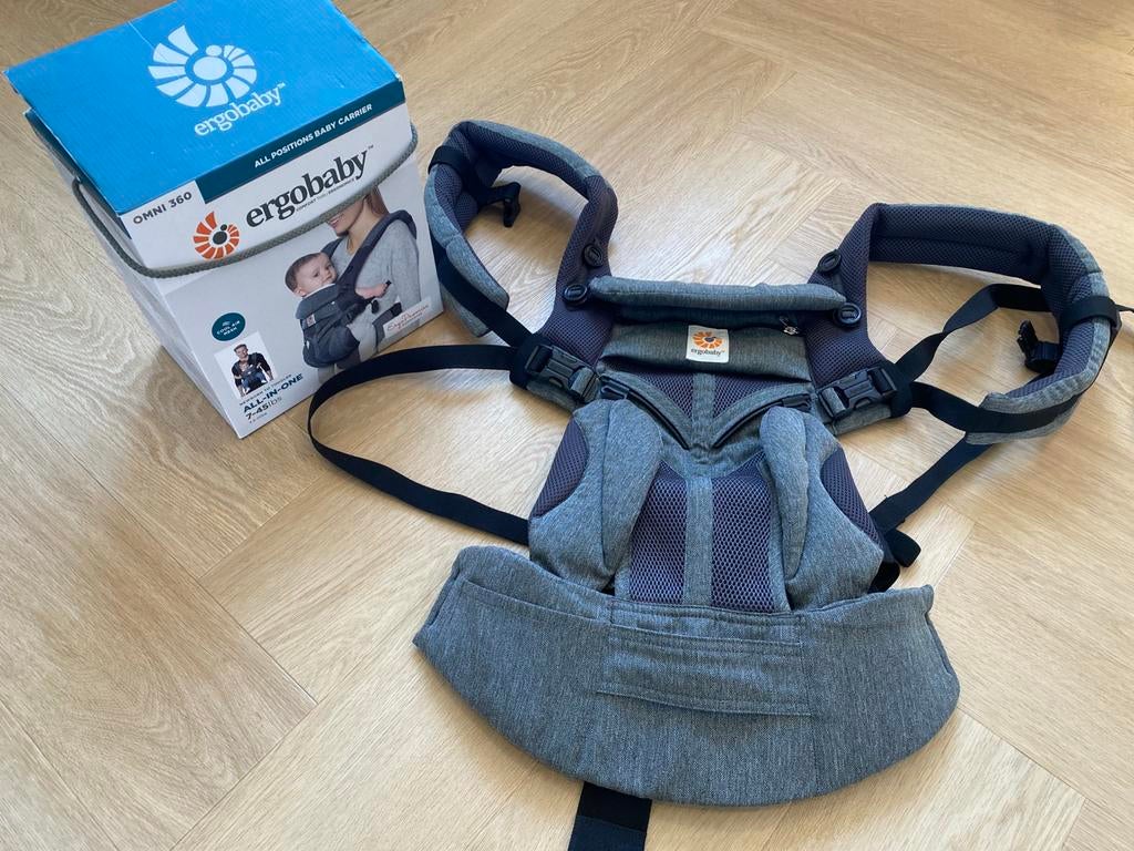Ergobaby omni 360 draagzak, Buik of Rug, Zo goed als nieuw, Draagzak, Ophalen