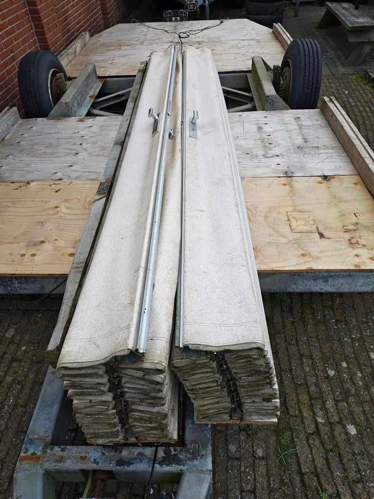 Schuif accordeon deuren, Ophalen, Overige materialen, Gebruikt, Overige typen