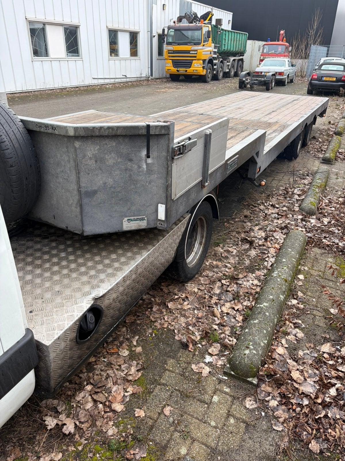 Veldhuizen BE Oplegger, Ophalen, Zo goed als nieuw