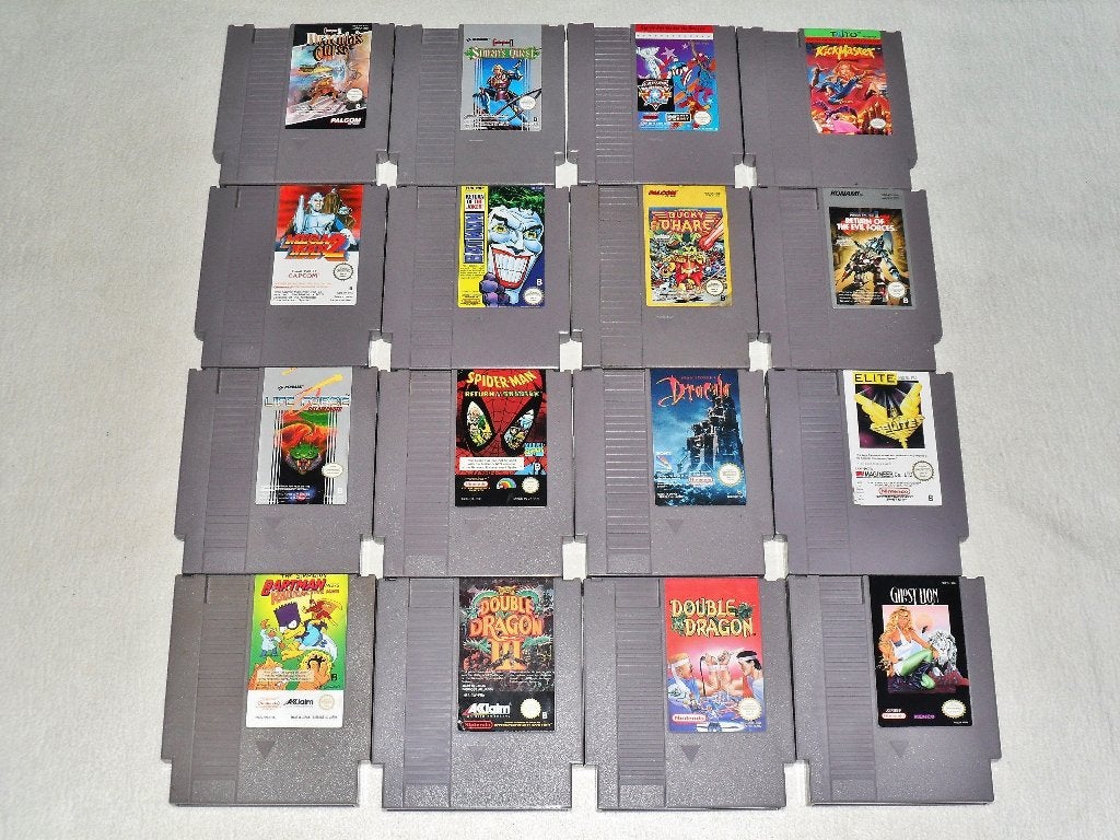 Street Gangs, Blue Shadow, Bram stoker, Alien, Gradius NES, Spelcomputers en Games, 1 speler, Ophalen, Gebruikt, Vanaf 3 jaar