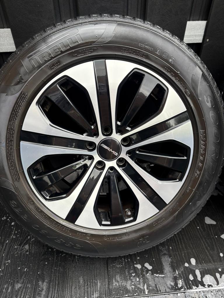 Originele Mercedes Amg Line 18 inch velgen GLC GLK EQA EQB, Auto-onderdelen, Banden en Velgen, Ophalen, 18 inch, Banden en Velgen