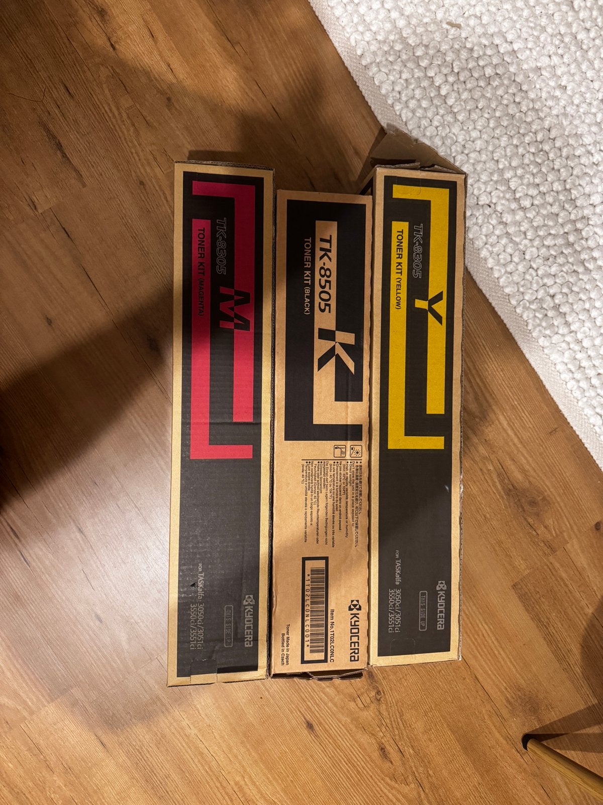Kyocera TK-8505 Toner Kit (Zwart, Magenta, Geel), Ophalen, Overige typen