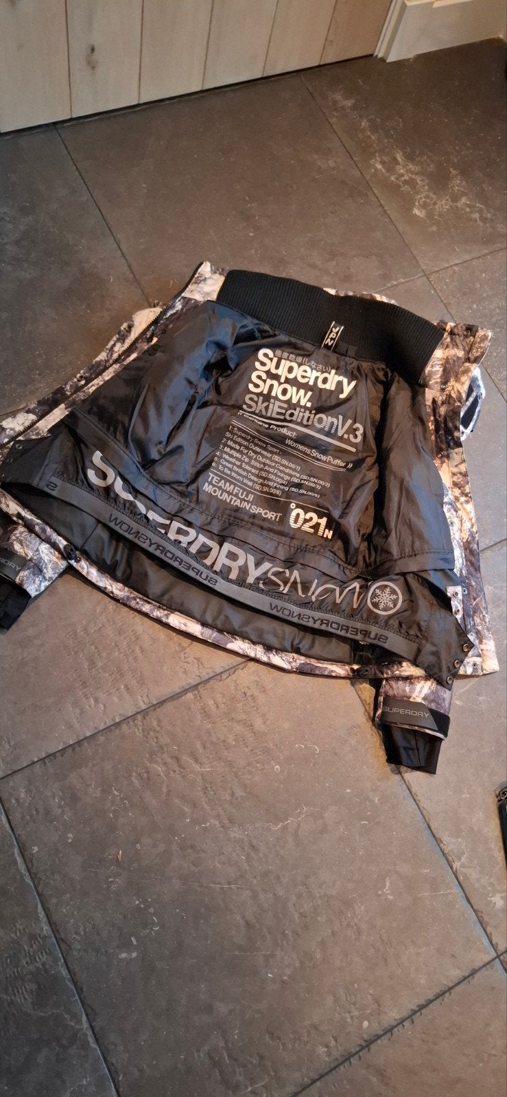 prachtige SUPERDRY skijas, Maat 38/40 (M), Zo goed als nieuw, Jack, Superdry