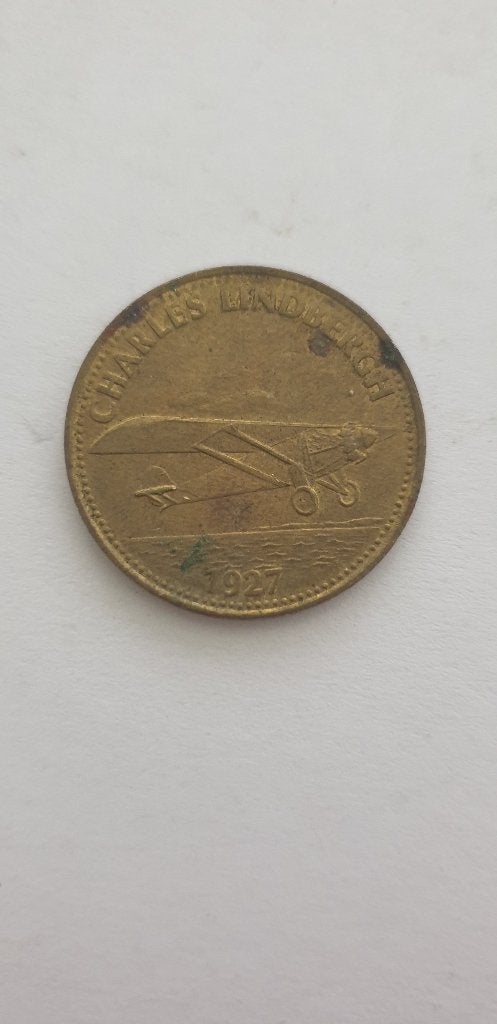 3328 shell charles lindbergh 1927, Verzenden, Overige materialen