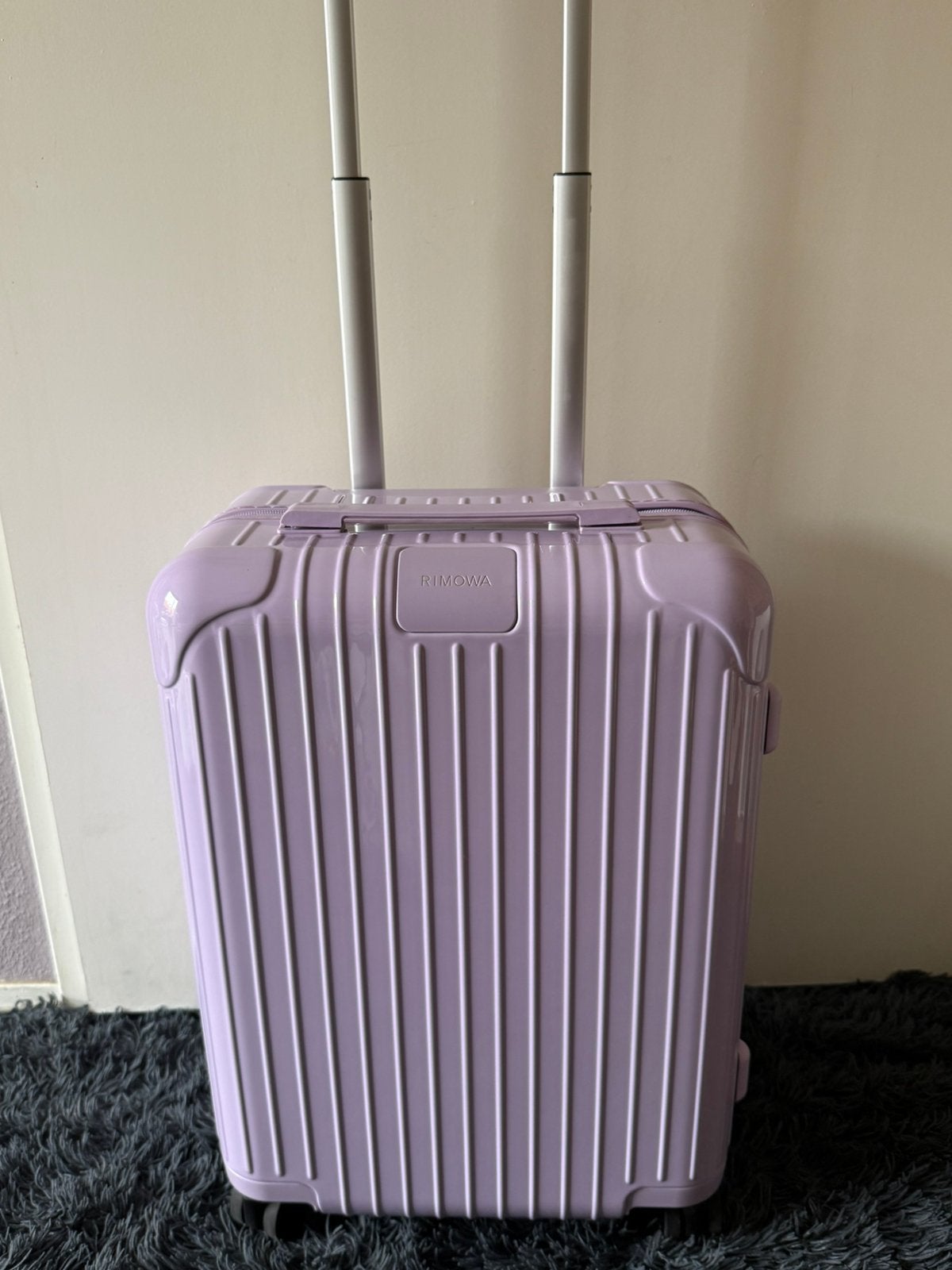 Rimowa koffer cabin lilac paars, Sieraden, Tassen en Uiterlijk, 50 tot 60 cm, Hard kunststof, Ophalen of Verzenden, Zo goed als nieuw