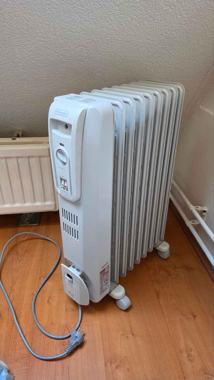 de Longhi radiator 2000w, Ophalen, Overige soorten, Elektrisch, Zo goed als nieuw
