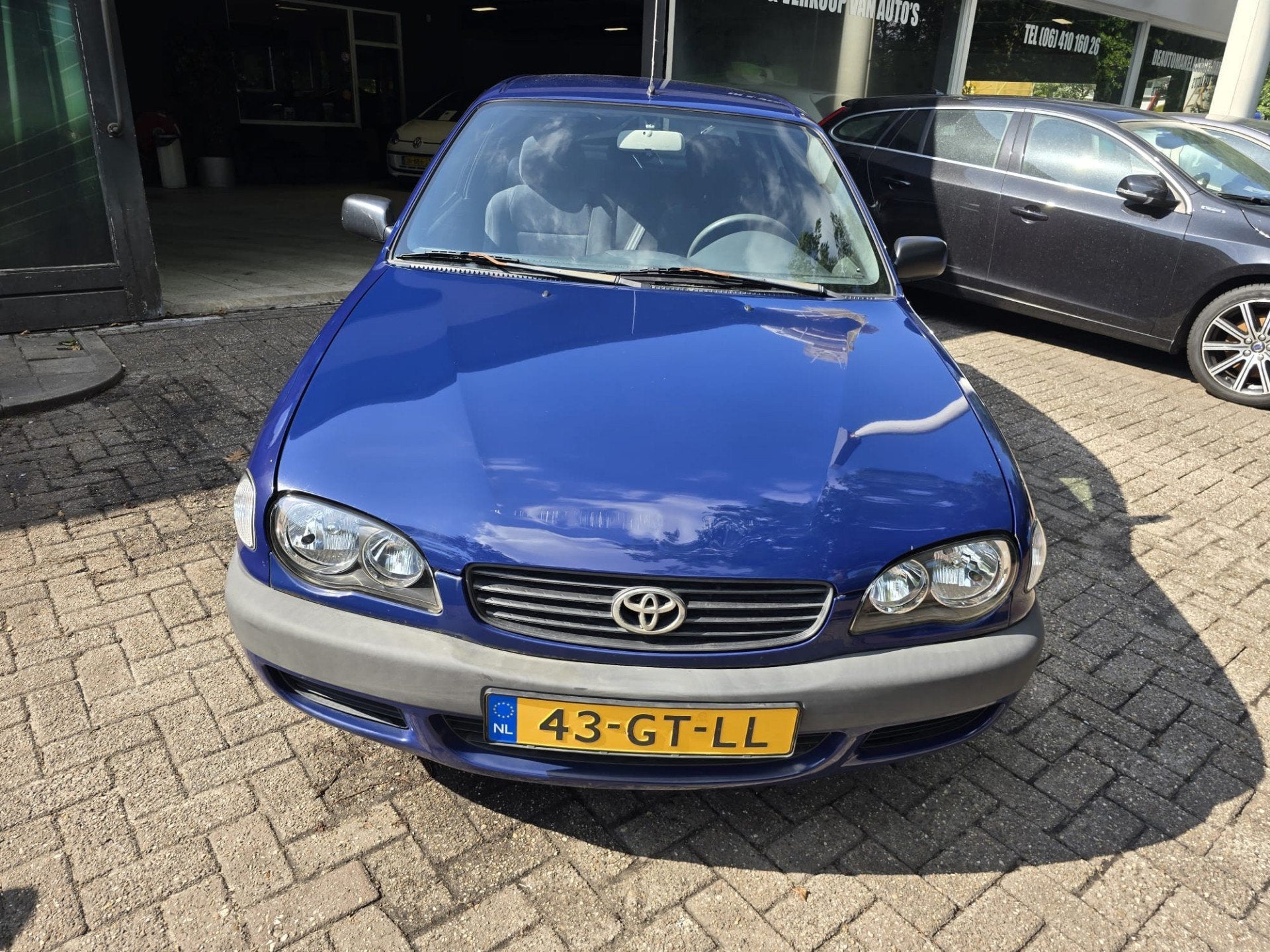 Toyota Corolla 1.9 D Terra UNIEK LAGE KM STAND | NAP | NIEUW, Voorwielaandrijving, Gebruikt, 4 cilinders, Blauw