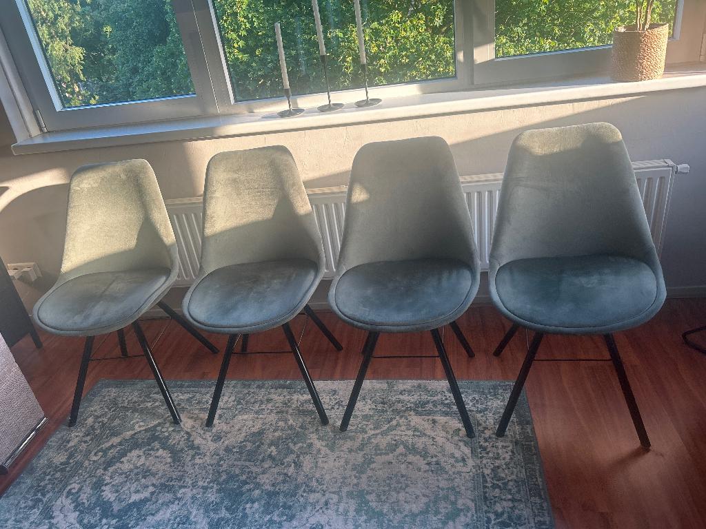 Eetkamer stoelen, Ophalen, Gebruikt, Overige kleuren, Vier