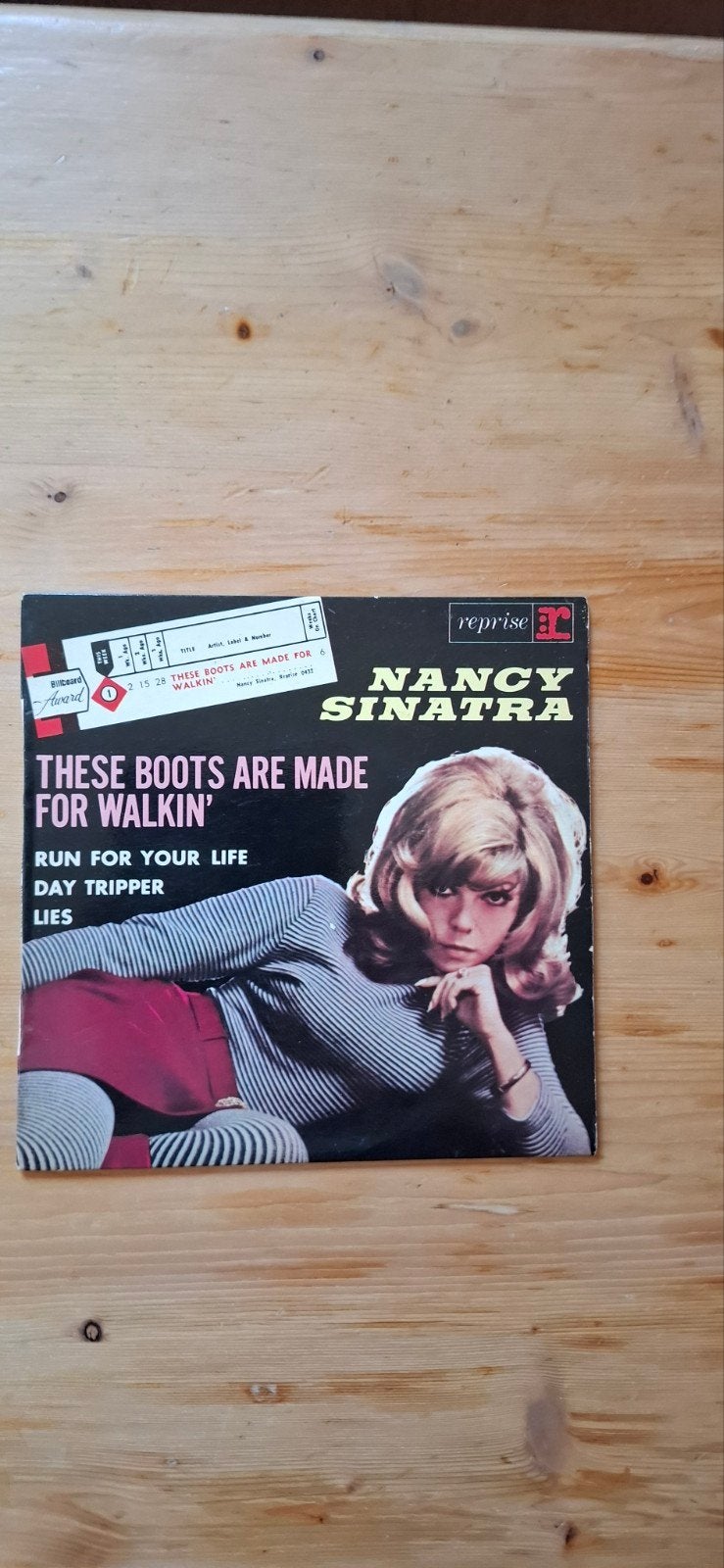 Nancy Sinatra - These Boots Are Made For Walkin' EP Single, Gebruikt, Originele persing, 7 inch, Ophalen of Verzenden