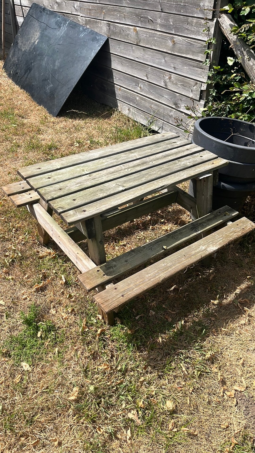 Kinder picknicktafel, Ophalen of Verzenden, Zo goed als nieuw