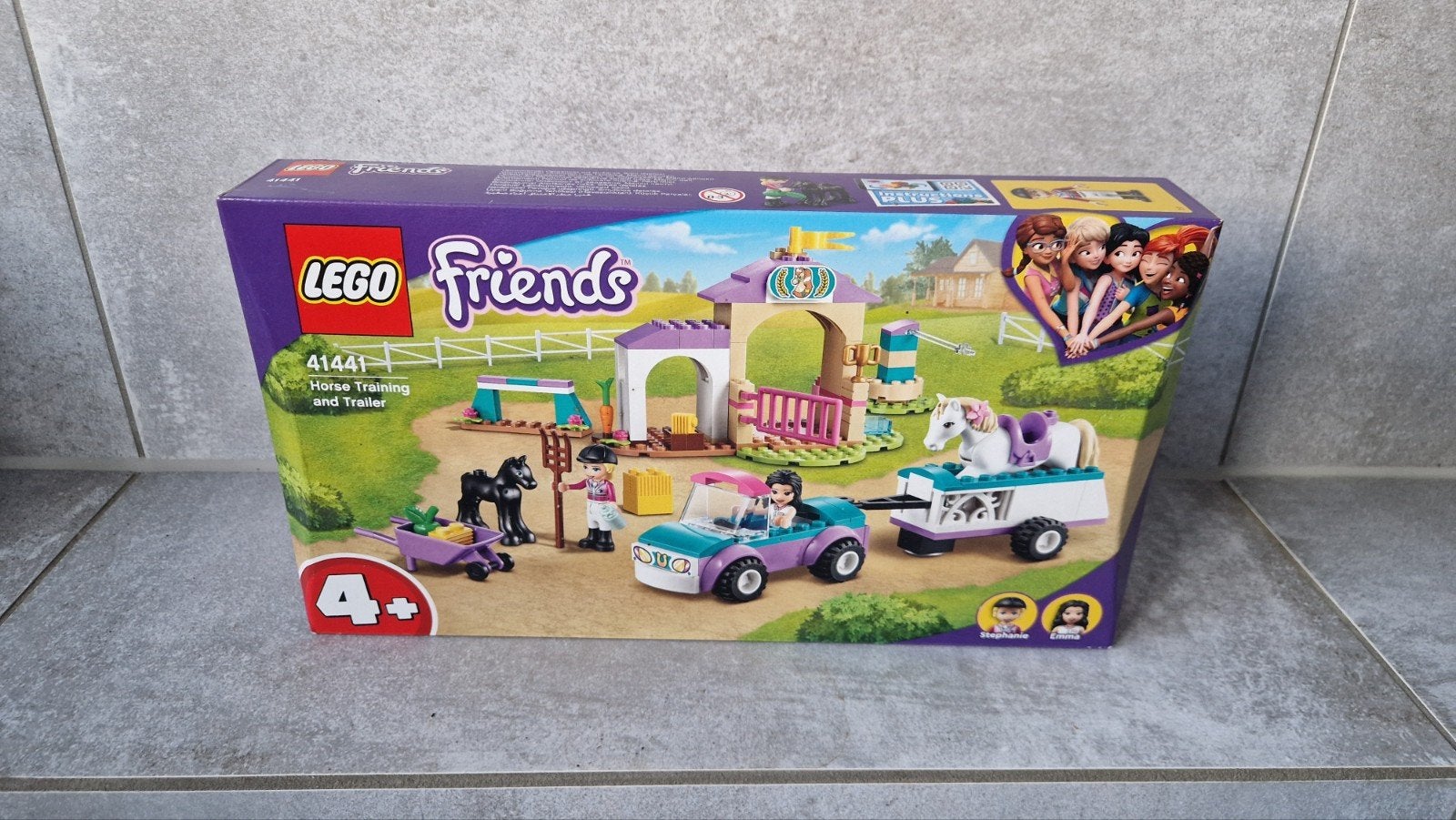 Lego Friends 41441 Paardentraining en Trailer - Nieuw, Inclusief doos, Lego, Nieuw, Friends