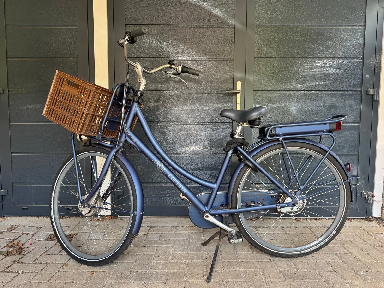 Cortina E-bike E-U4 Family moederfiets - accu kapot, Ophalen, Gebruikt, Cortina, 51 tot 55 cm