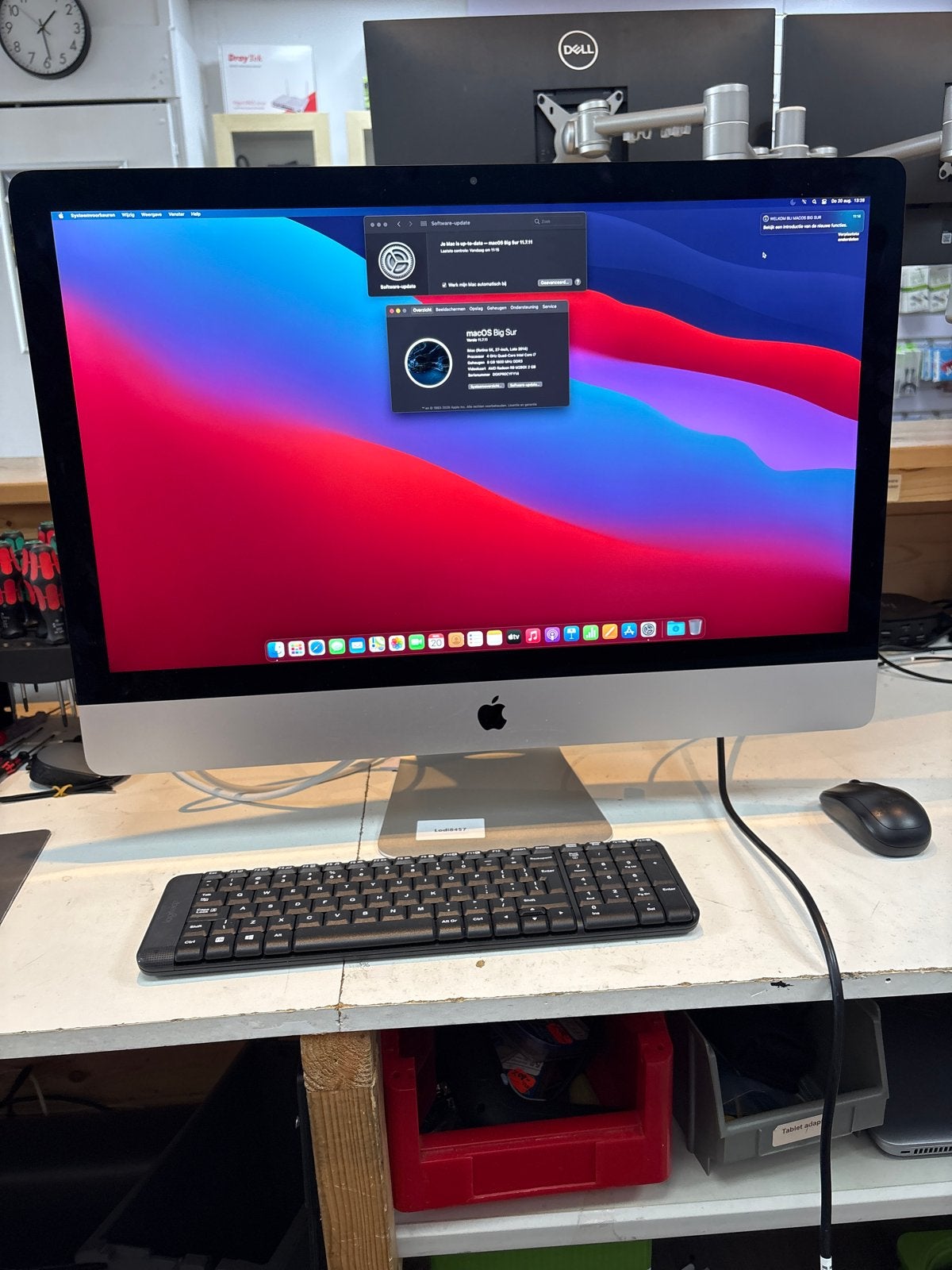 Apple iMac 27-inch Retina 5K (Late 2014) - Big Sur, Computers en Software, Ophalen, Gebruikt, IMac, Info@pcn-ict.nl