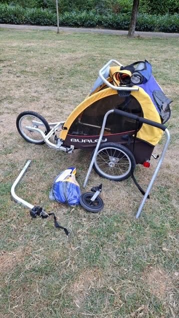 Burley bee fietskar, Ophalen, Gebruikt, Kinderkar, Burley
