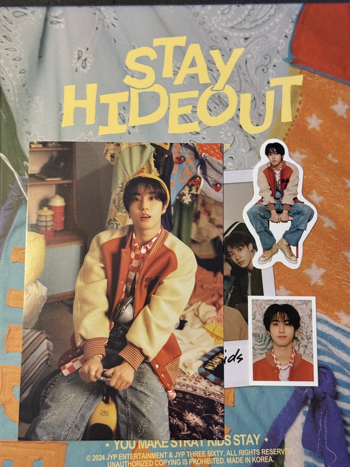 Stray Kids Han stay hideout pakketje, Ophalen of Verzenden, Zo goed als nieuw, Foto of Kaart