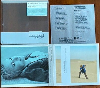 Melissa Etheridge/Eurythmics:Live/Annie Lennox:Diva*Medusa, Ophalen of Verzenden, Zo goed als nieuw, Poprock, Digipak