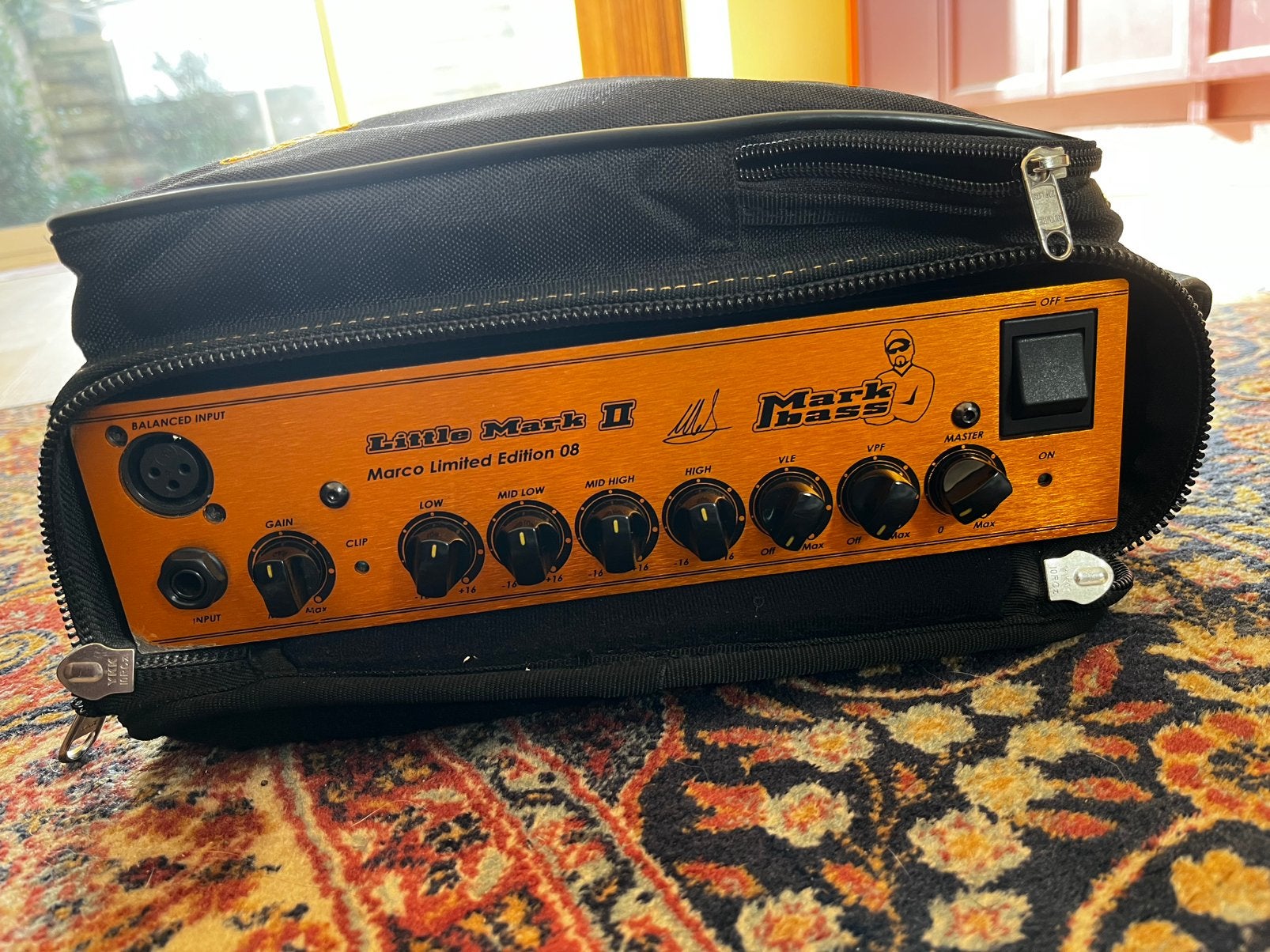 Markbass LM2 (Limited 08), Ophalen of Verzenden, Gebruikt, Basgitaar, 100 watt of meer