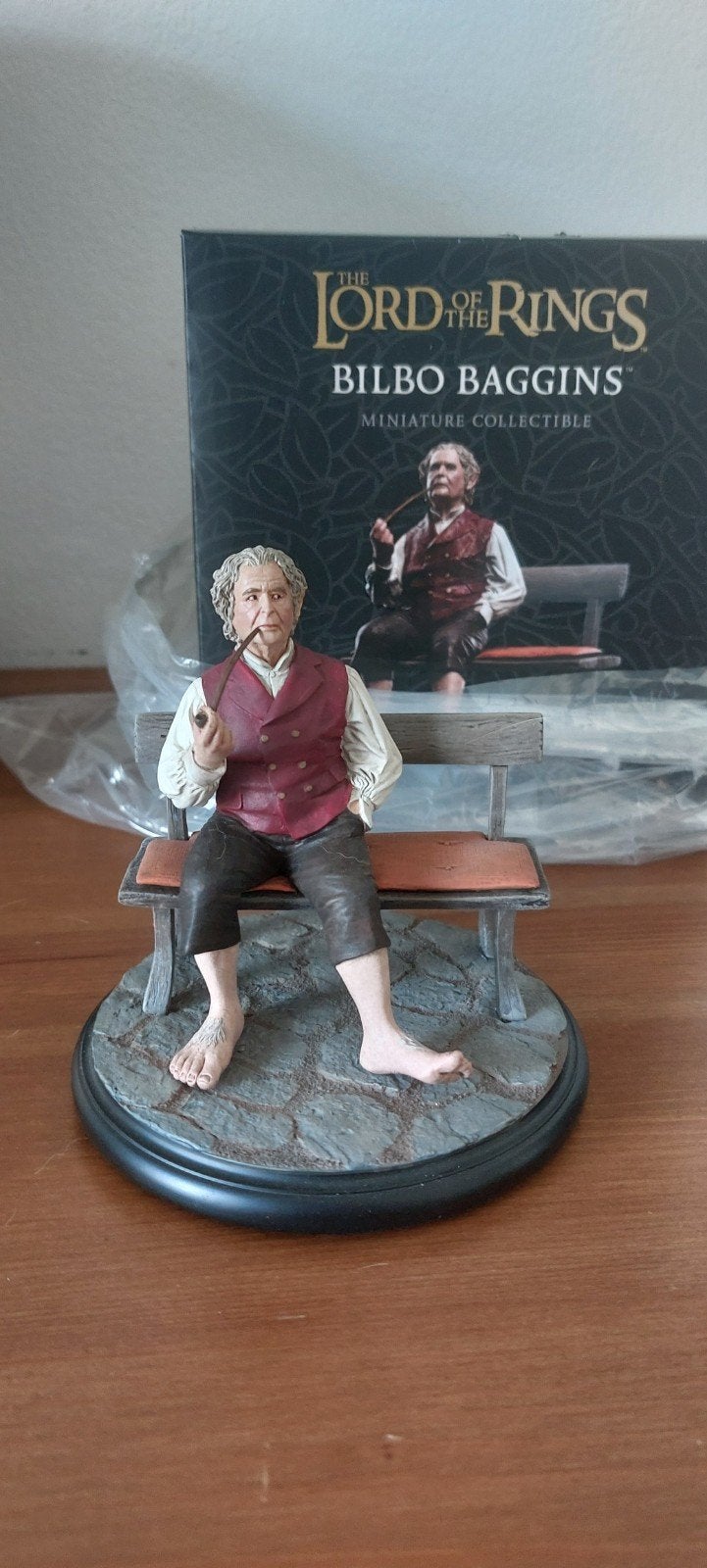 Bilbo Baggins Miniature Collectible, Ophalen of Verzenden, Zo goed als nieuw