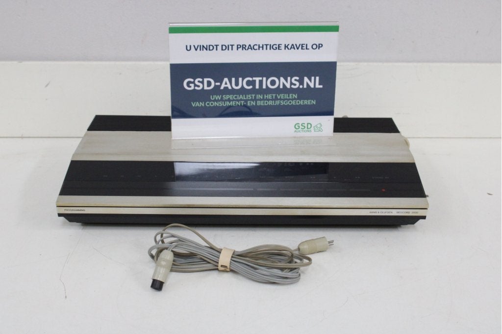Bang & Olufsen Beocord 2000 cassettebandrecorder, Ophalen of Verzenden, Niet ingevuld, Niet ingevuld, Niet ingevuld