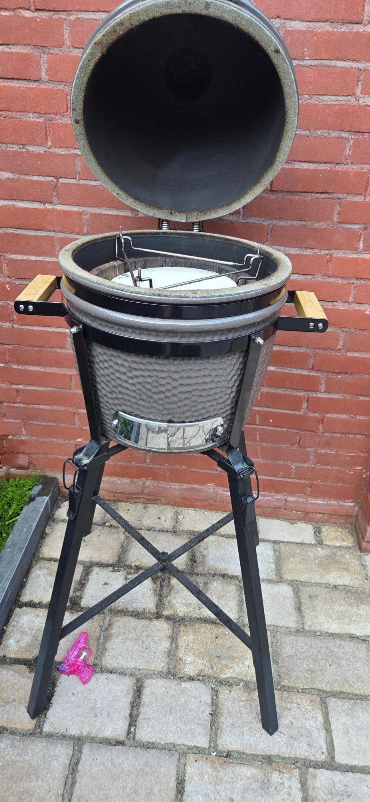 Komado Grill Guru Compact inclusief standaard, Ophalen, Gebruikt, Grill Guru