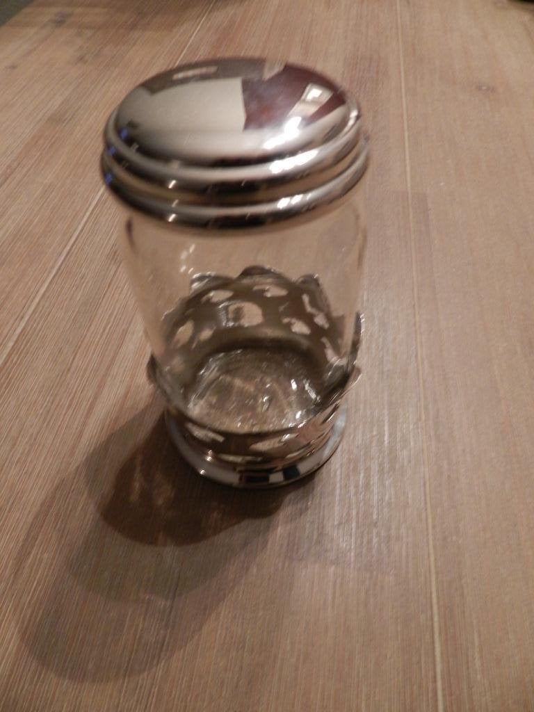 Zilveren/zilverkleurige koffie e/o thee accessoires, Overige typen, Zilver, Ophalen of Verzenden, Zo goed als nieuw