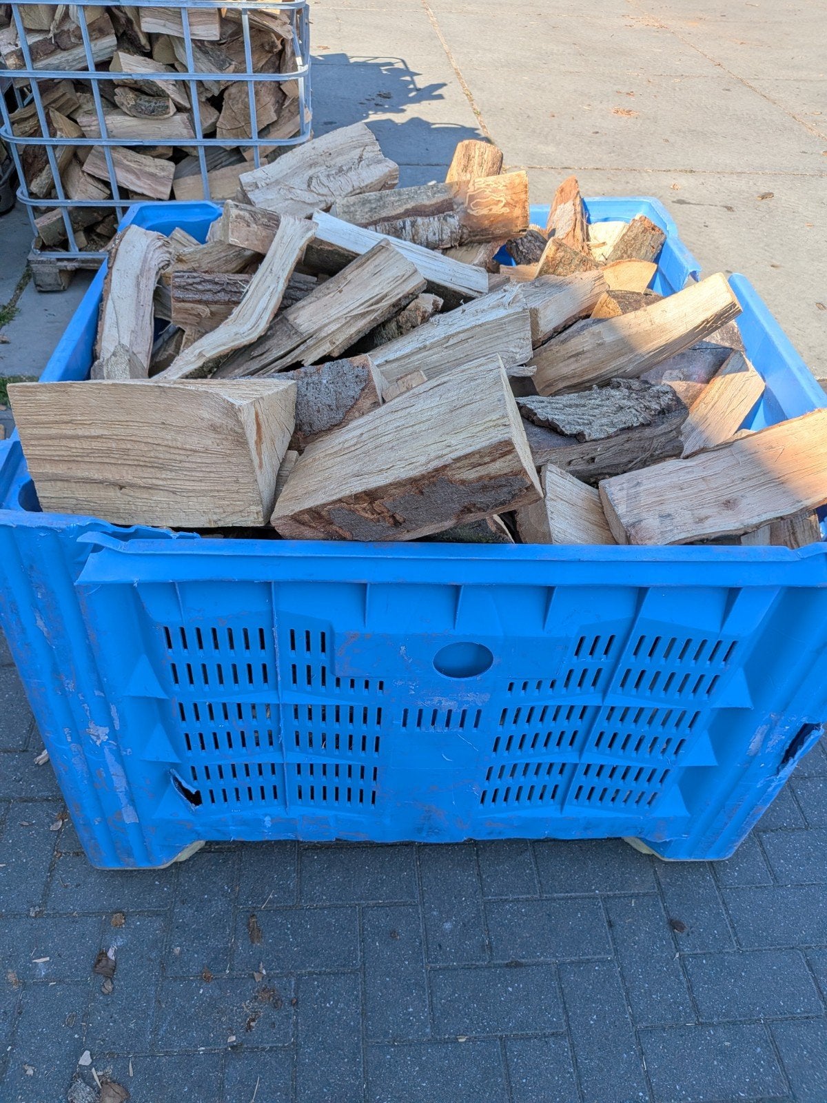 DROGE MIX 0,8 KUUB VAN DE HARDERE SOORTEN EIK BEUK ES €100, Minder dan 3 m³, Ophalen, Beukenhout, Blokken