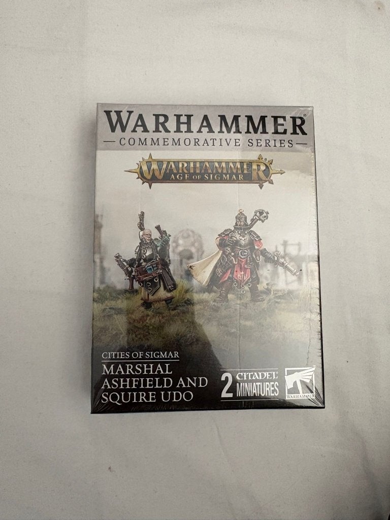 Marshal Ashfield and Udo Cities of Sigmar | Warhammer AOS, Figuurtje(s), Nieuw, Warhammer, Ophalen of Verzenden