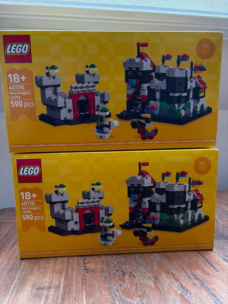 Lego Mini Knight's Castle 40775, Ophalen, Compleet, Lego, Nieuw