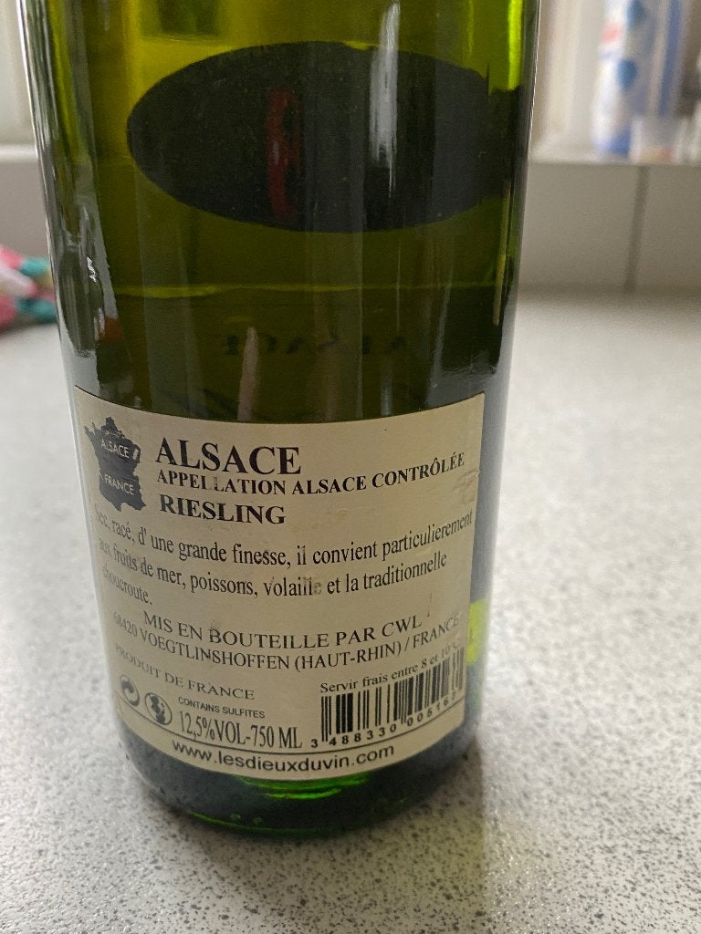 Te koop fles wijn, Ophalen, Overige gebieden, Nieuw, Witte wijn