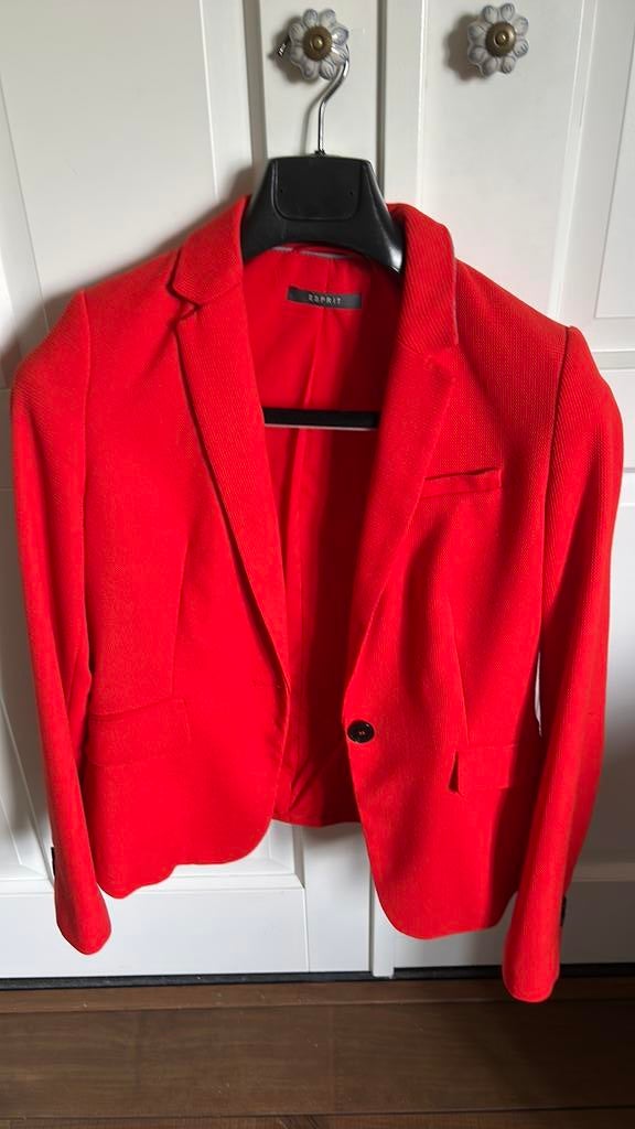 Blazer Esprit, Ophalen of Verzenden, Gedragen, Maat 36 (S), Rood