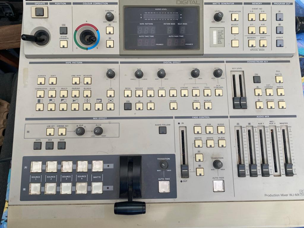 Panasonic Mixer WJ-MX-50- Professionele Video Mixer, Audio, Tv en Foto, Professionele Audio-, Tv- en Video-apparatuur, Zo goed als nieuw