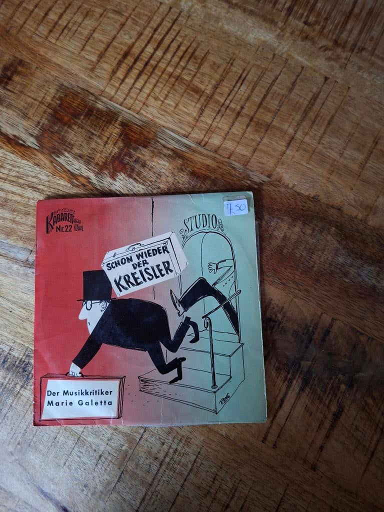 Schon Wieder Der Kreisler - Der Musikkritiker Marie Galetta, Ophalen of Verzenden, Voor 1960, Gebruikt, 7 inch