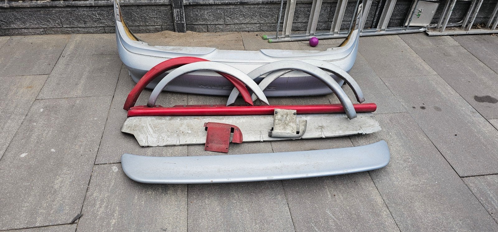 te koop diverse carrosserie delen ford mustang coupe 1997, Ophalen, Gebruikt, Ford, Bumper