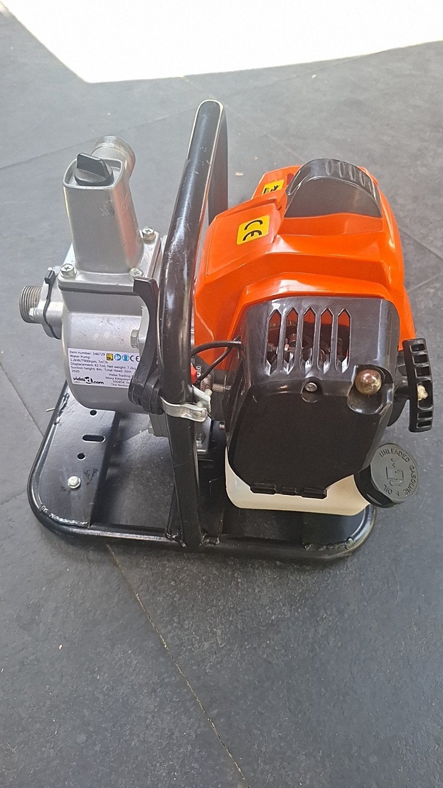 Benzine waterpomp, Tuin en Terras, Waterpompen, Ophalen