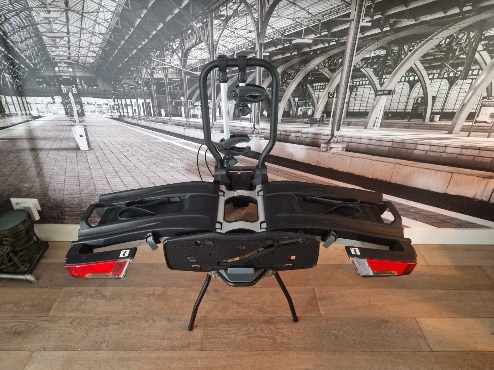 Thule Easyfold XT 2 Fix4Bike Opklapbare Fietsendrager, Auto diversen, Ophalen, Elektrische fiets, Zo goed als nieuw, 2 fietsen