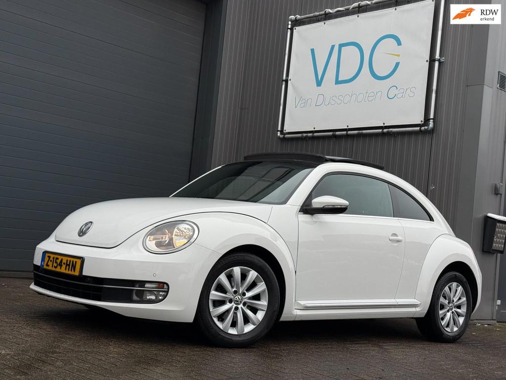 Volkswagen Beetle 1.2 TSI Design | Panoramadak | Stoelverwar, Auto's, Voorwielaandrijving, Euro 5, Stof, Gebruikt