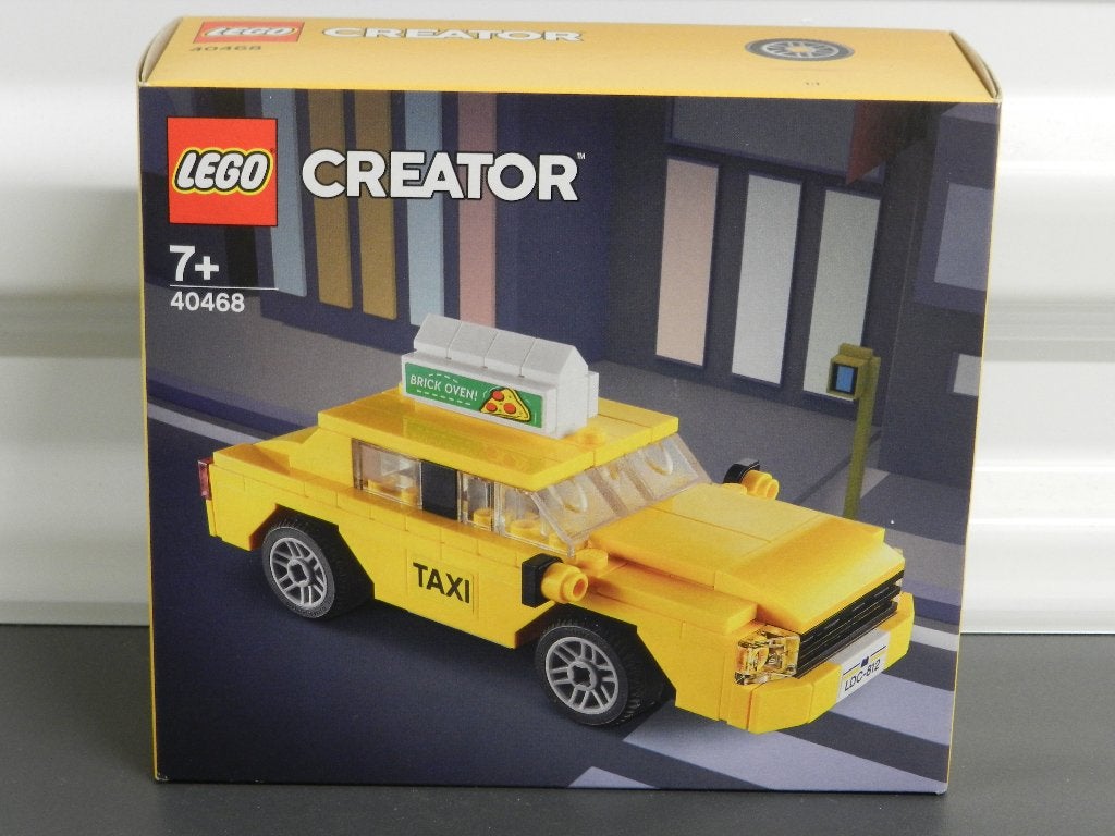 LEGO Gele taxi (40468), Lego, Nieuw, Ophalen of Verzenden, Compleet