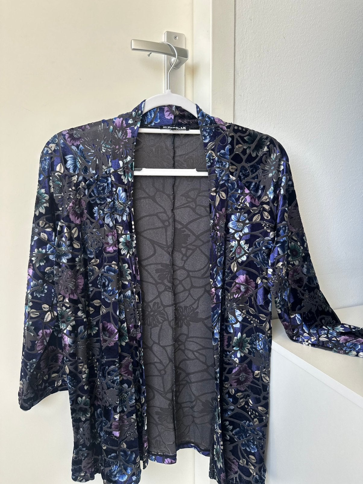 Vest/kimono, Ophalen, Zo goed als nieuw, Paars