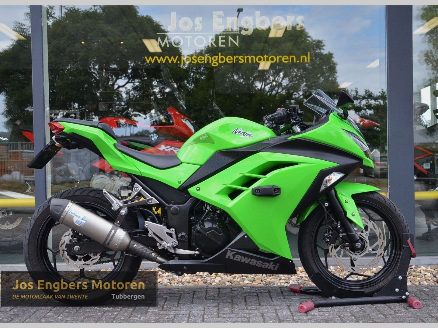 KAWASAKI NINJA 300 ABS / 2013 / Leovince uitlaat!, 2 cilinders, Bedrijf, Onbekend, Onbekend